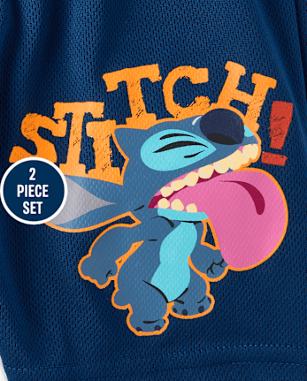 Boys Stitch™ Trouble 2-Piece Outfit Set