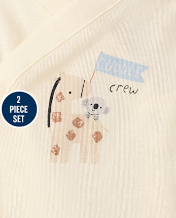 Baby Boys Cuddle Crew 2-Piece Outfit Set