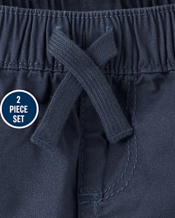 Baby Boys Bunny 2-Piece Outfit Set