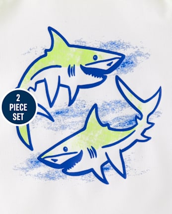 Maillot de bain anti-UV imprimé pour bébés et petits garçons