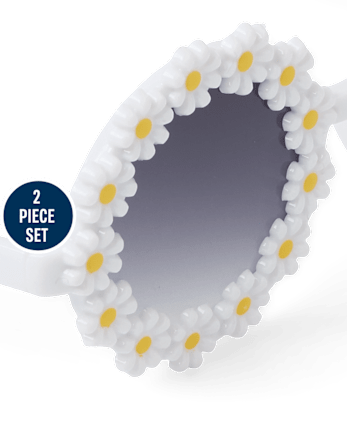 Toddler Girls Floral 2-Piece Accessory Set