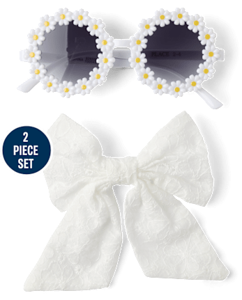 Toddler Girls Floral 2-Piece Accessory Set