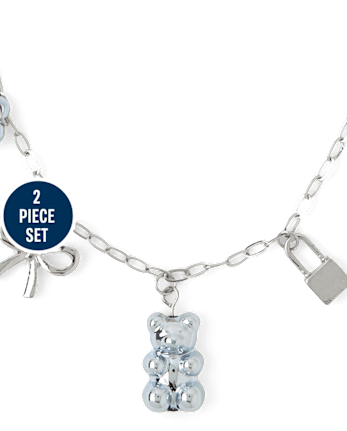 Girls Charm 2-Piece Jewelry Set