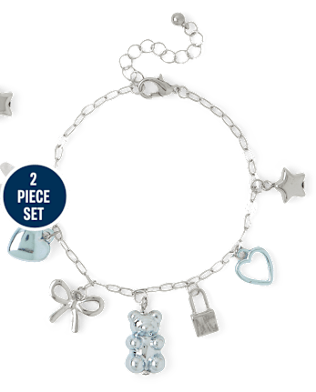 Girls Charm 2-Piece Jewelry Set