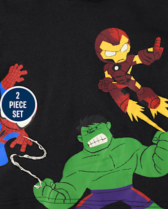 Toddler Boys Spidey™ And Friends 2-Piece Outfit Set