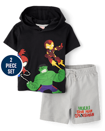 Toddler Boys Spidey™ And Friends 2-Piece Outfit Set
