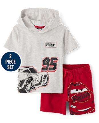 Toddler Boys Lightning McQueen™ 2-Piece Outfit Set