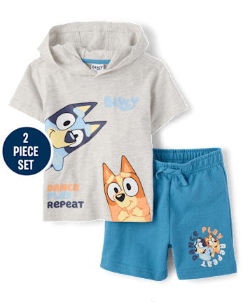 Toddler Boys Bluey™ 2-Piece Outfit Set