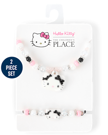 Girls Hello KittyÂ® 2-Piece Jewelry Set