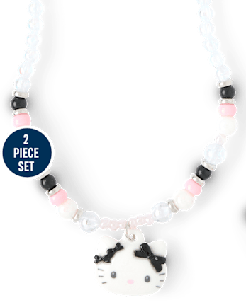 Girls Hello KittyÂ® 2-Piece Jewelry Set