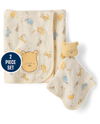 Baby Winnie The Pooh™ Blanket 2-Piece Set