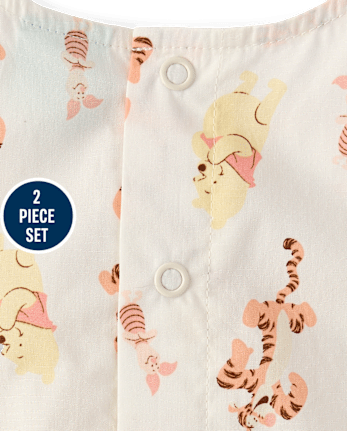 Baby Girls Winnie The Pooh™ 2-Piece Outfit Set