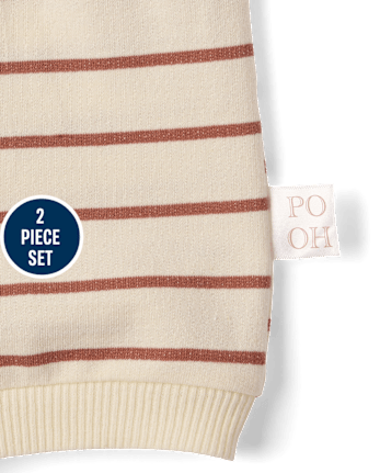 Baby Winnie The Pooh™ Striped 2-Piece Playwear Set