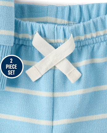 Baby Boys Toy Story Striped 2-Piece Outfit Set