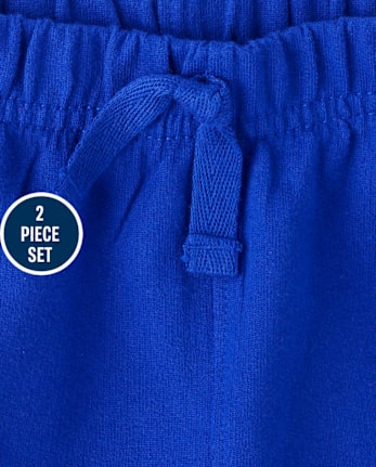 Baby Boys USA 2-Piece Playwear Set