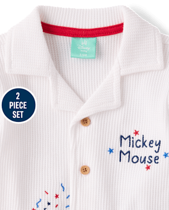 Baby Boys Mickey Mouse™ 2-Piece Outfit Set