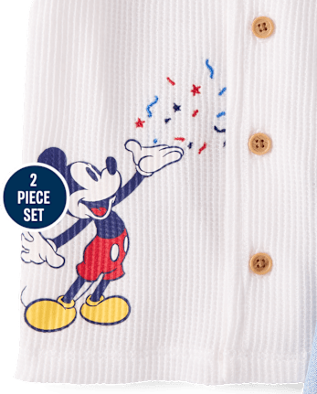 Baby Boys Mickey Mouse™ 2-Piece Outfit Set
