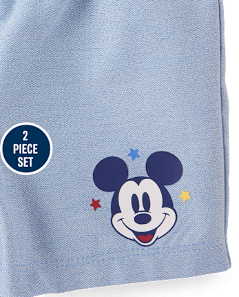 Baby Boys Mickey Mouse™ 2-Piece Outfit Set