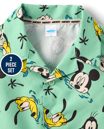 Toddler Boys Mickey Mouseâ¢ 2-Piece Outfit Set