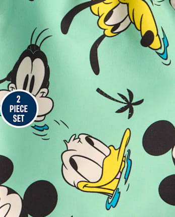 Toddler Boys Mickey Mouseâ¢ 2-Piece Outfit Set