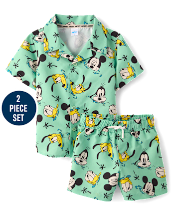 Toddler Boys Mickey Mouseâ¢ 2-Piece Outfit Set