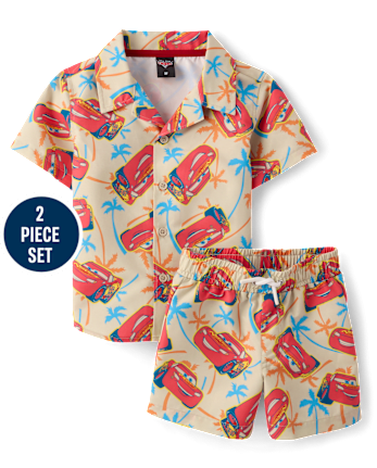 Toddler Boys Lightning McQueenâ¢ 2-Piece Outfit Set