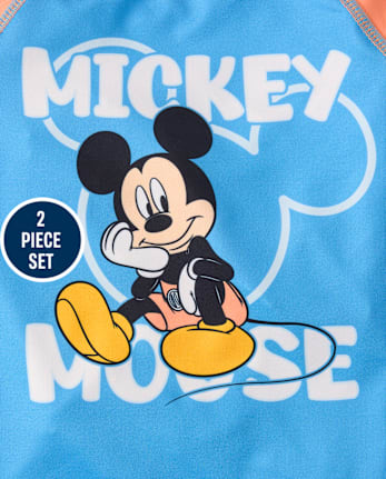 Toddler Boys Mickey Mouseâ¢ Rashguard Swimsuit