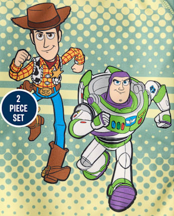 Toddler Boys Toy Story™ Rashguard Swimsuit