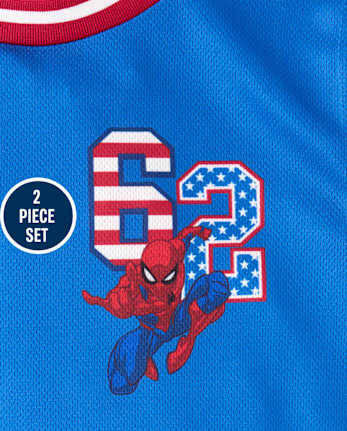 Boys Spider-Man™ Americana 2-Piece Outfit Set