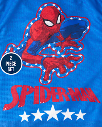 Boys Spider-Man™ Americana 2-Piece Outfit Set