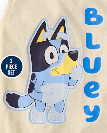 Toddler Boys Bluey™ 2-Piece Outfit Set