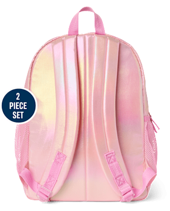 Girls Shimmer Shakey Backpack 2-Piece Set