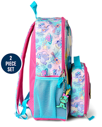 Girls Stitch Backpack 2-Piece Set