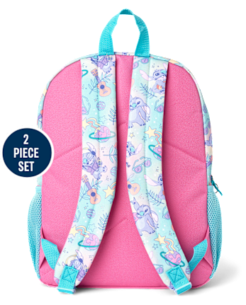 Girls Stitch Backpack 2-Piece Set