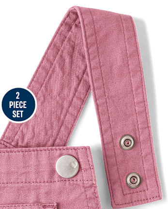 Ensemble jupe fleurie 2 pièces pour petites filles