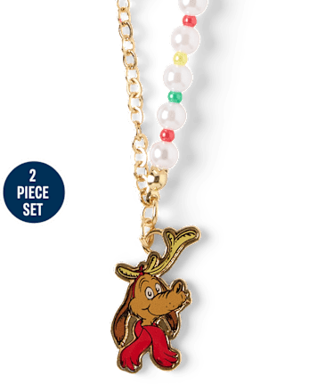 Colliers BFF Dr Seuss Le Grinch™ pour filles (lot de 2) - MULTI CLR