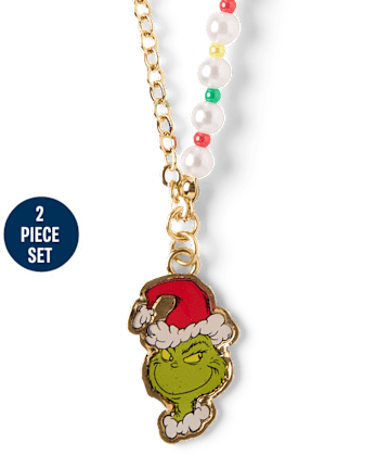 Colliers BFF Dr Seuss Le Grinch™ pour filles (lot de 2) - MULTI CLR