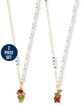 Colliers BFF Dr Seuss Le Grinch™ pour filles (lot de 2) - MULTI CLR