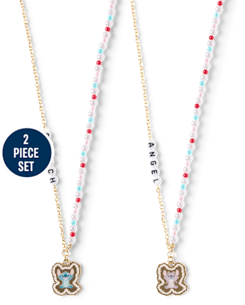 Girls Stitch™ BFF Necklace 2-Pack - MULTI CLR