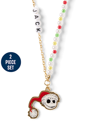 Girls Nightmare Before Christmas™ BFF Necklace 2-Pack - MULTI CLR