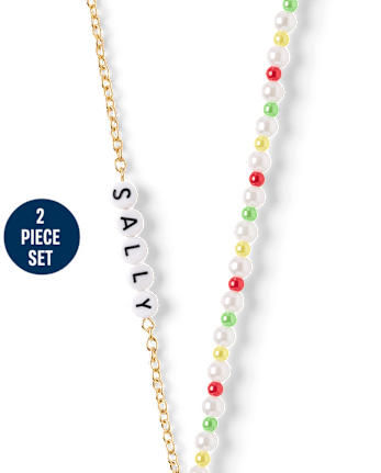 Girls Nightmare Before Christmas™ BFF Necklace 2-Pack - MULTI CLR