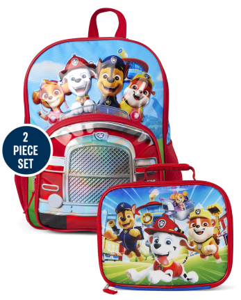 Unisex Toddler Paw Patrol Backpack 2-Piece Set