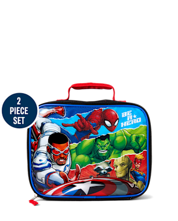 Conjunto de 2 piezas de mochila de los Vengadores para niños