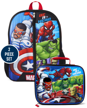 Boys Avengers Backpack 2-Piece Set