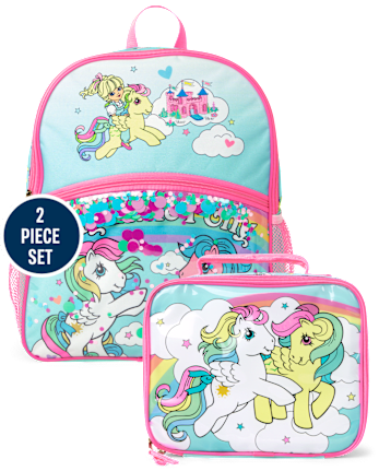 Toddler Girls My Little Pony Backpack 2-Piece Set