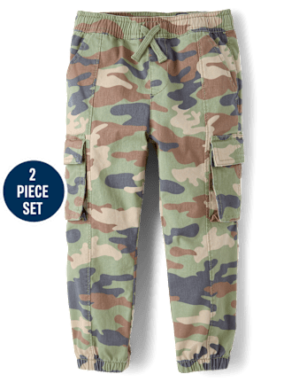 Baby And Toddler Boys Vehicle 2-Piece Outfit Set