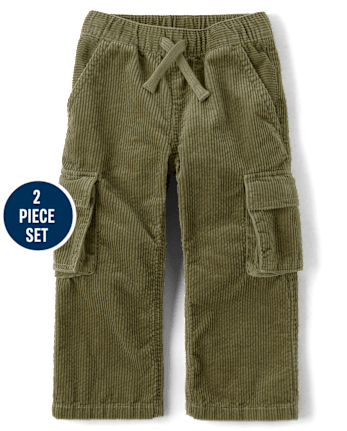 Baby And Toddler Boys Dino 2-Piece Outfit Set