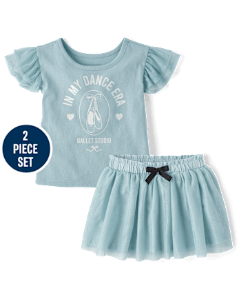 Toddler Girls Dance Era 2-Piece Outfit Set