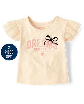 Toddler Girls Dreams 2-Piece Outfit Set