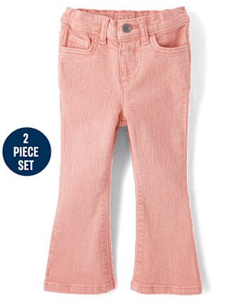 Toddler Girls Floral 2-Piece Outfit Set